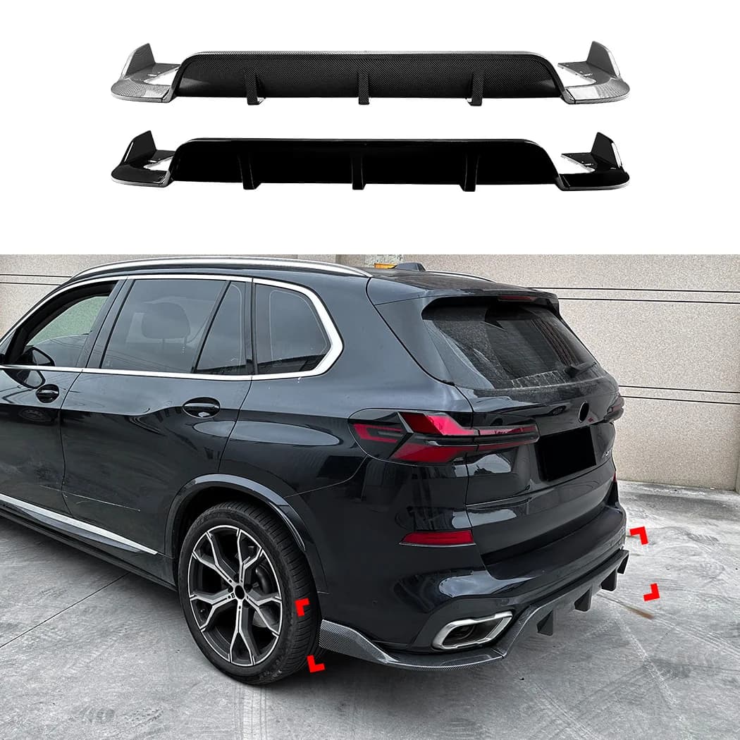 Suitable For BMW X5 G05 M Sport 2019 2020 2021 2022 2023 MP rear lip spoiler rear lip corner modification