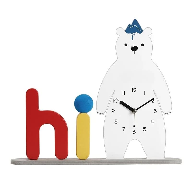 Office desktop ornament living room home creative decoration clock
