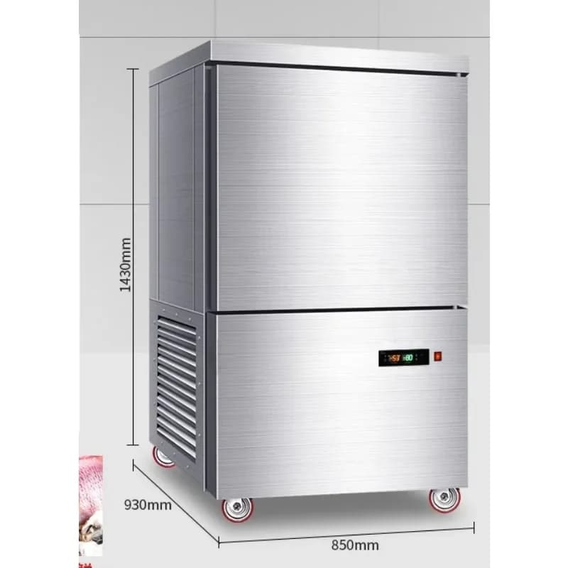 Commercial quick-freezing cabinet, frozen refrigerator, bun dumpling freezer