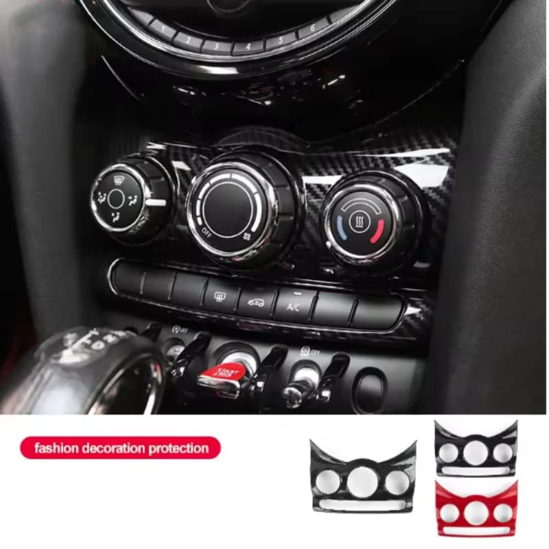 Car Knob Panel Shell For BMW Mini 2018-2021 cooper F56 Accesorios F55 Auto Interior Accessories Protective Stickers Modified Car