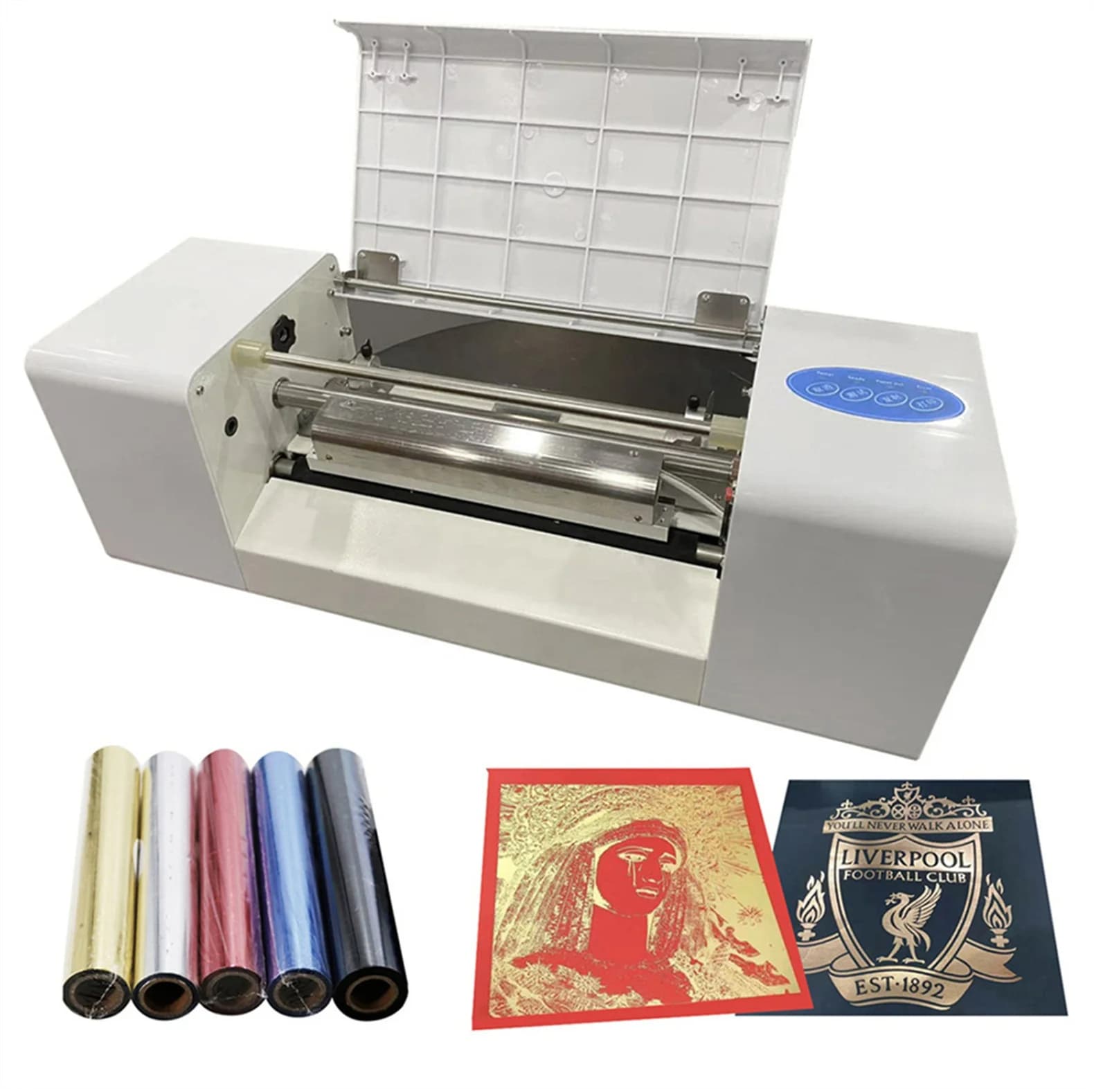 SG-360A Desktop Aluminum Foil Printer A3 Size Paper Automatic Hot Foil Printing Machine Paper Book Cover Foil Hot Stamping