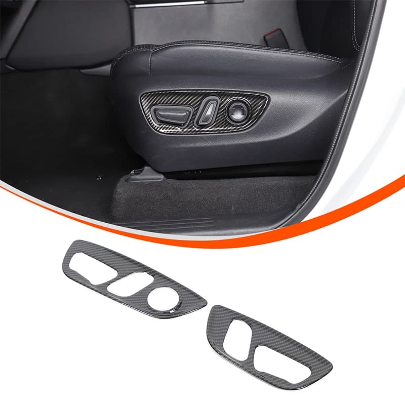 Power Seat Adjustment Panel Decoration Car Seat Side Adjust Button Cover For Toyota Land Cruiser Prado J250 LC250 2024-2026