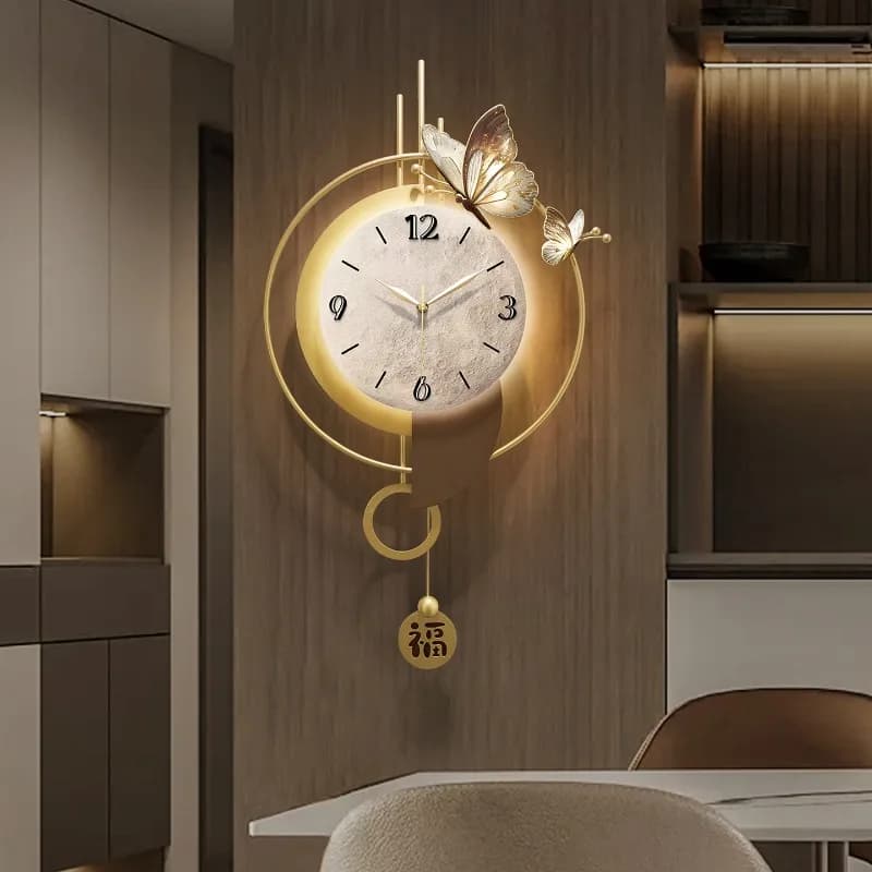 Digital Led Wall Clocks Wall Clocks Luxury Modern Bedrooms Creative Restaurant Clock Wall Fashion Reloj De Pared Home Decor