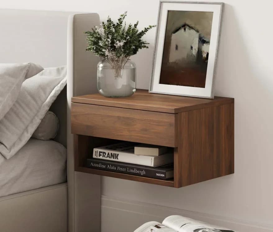 Vintage Wholesale Modern Design bedroom furniture metal leg bedside table  sofa side cabinet nightstand