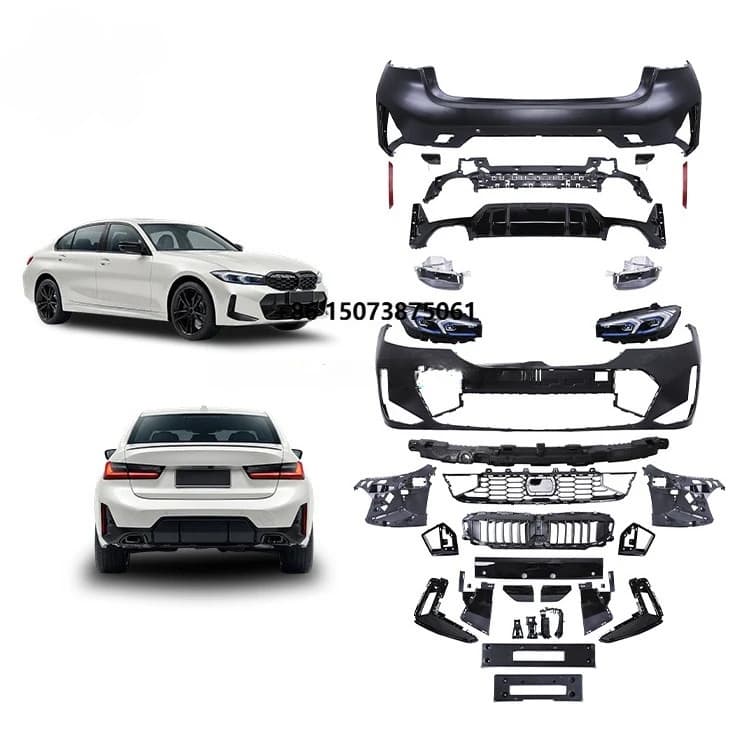 High-quality Plastic Body Kit for  3 Series G20 PRE Upgrade to 2022+ G20 LCI MT Sport Style Bumpers G20 Car Conversion Kit