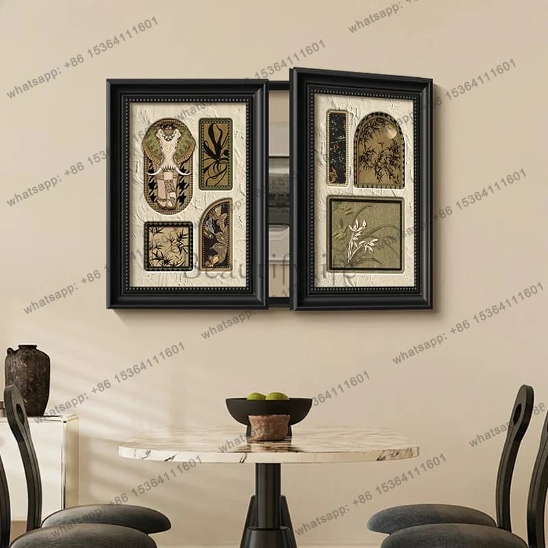 Electric Meter Box Decorative Painting Restaurant Hanging Painting Covering Distribution Box No Drilling Required