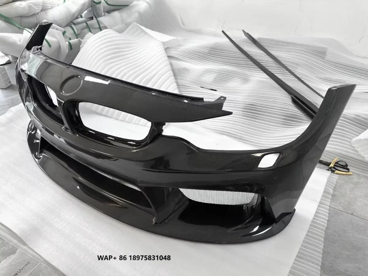 F80/F82 3D Style  Carbon Fiber Body Kit Bumper Front Bumper for B-MW M3/M4 F80/F82(Full Carbon Fiber)