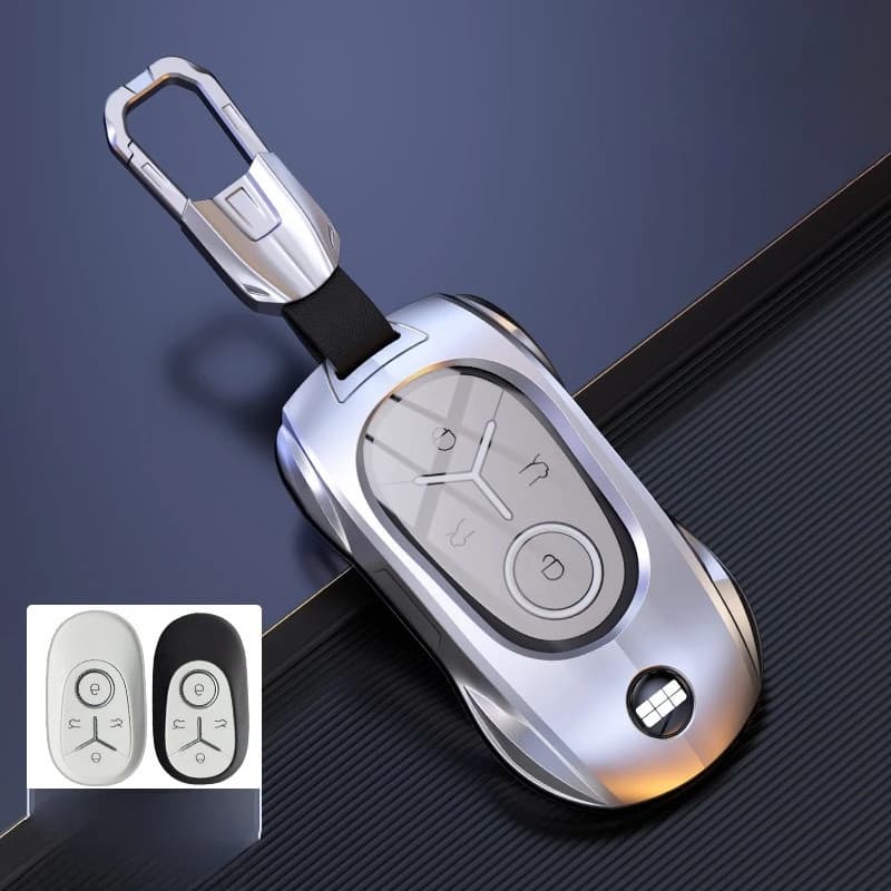 Premium Zinc Alloy Key Cover Case for Geely Xingyuan Liberty/Explore/Youth/Dream Edition (2024-2025) - Protective Key Fob Shell