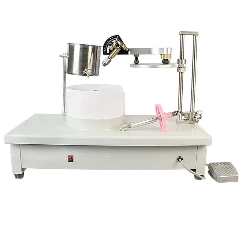 Gemological Lapidary Hine With Faceting And Polishing Functions FJM-