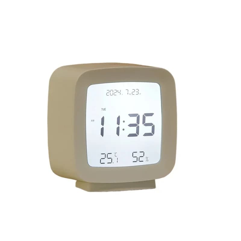 Student-specific household thermometer, children's multi-function smart electronic clock to get up