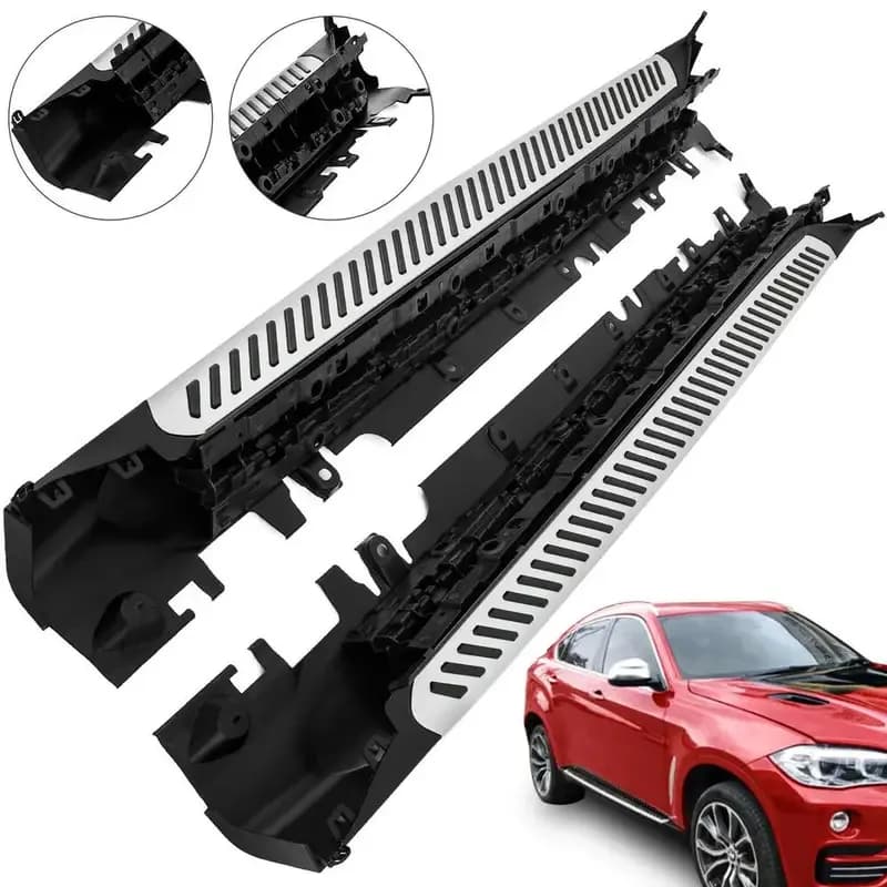 Mophorn Aluminum Side Step for  X6 F16 Running Board OE Style Ne Bar 2015-2018