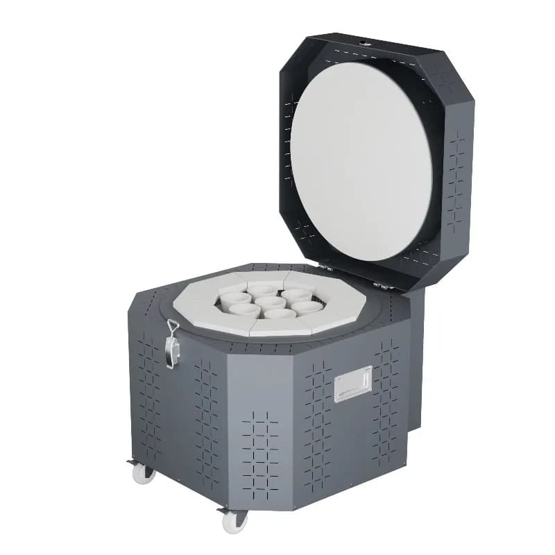 Hot Selling High Quality 1300 Degree Muffle Furnace with Electric Digital Ceramic Kiln Mini Size