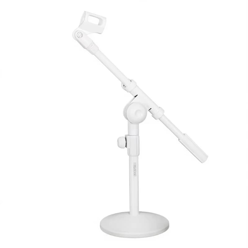 Desktop Microphone Stand with Round Base Universal Desktop Desktop Mount 5-Core Adjustable Arm