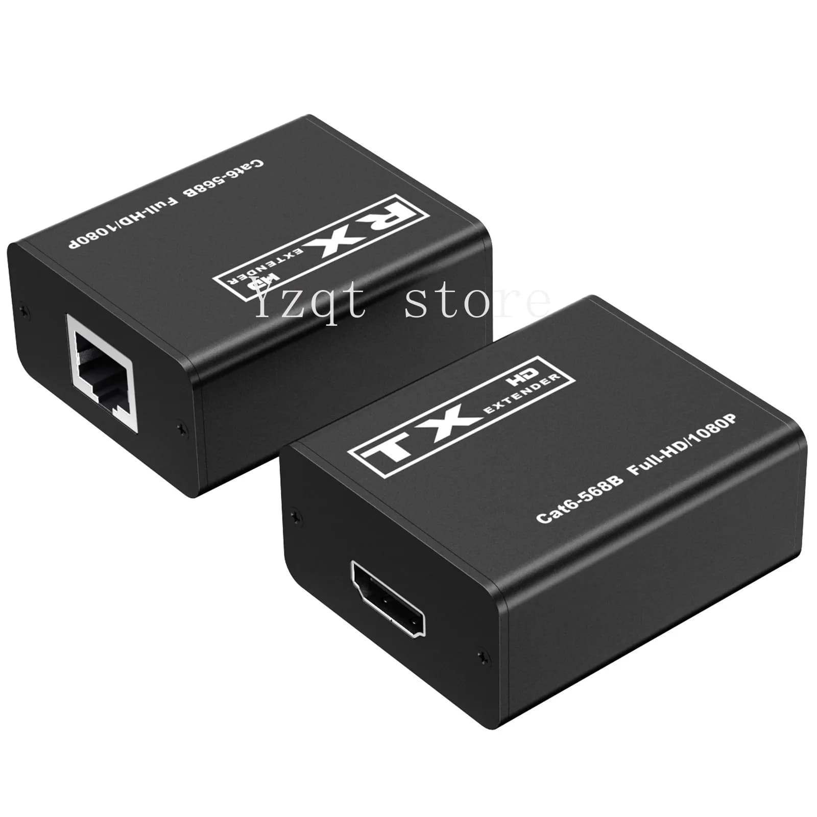 Passive HDMI cable extender 30 meters network port to rj45 high definition 1080P signal amplifier extender 4K