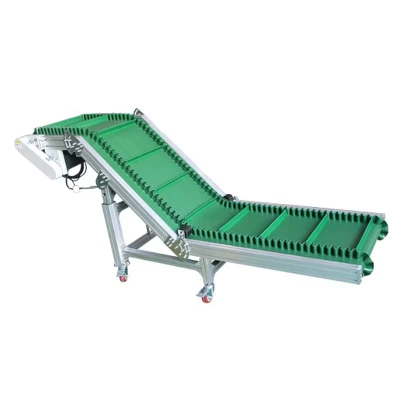 Finished Product Conveyors for Machinery And Industrial Equipment Black 10ft Length Plastic Belt for Packaging Sorting