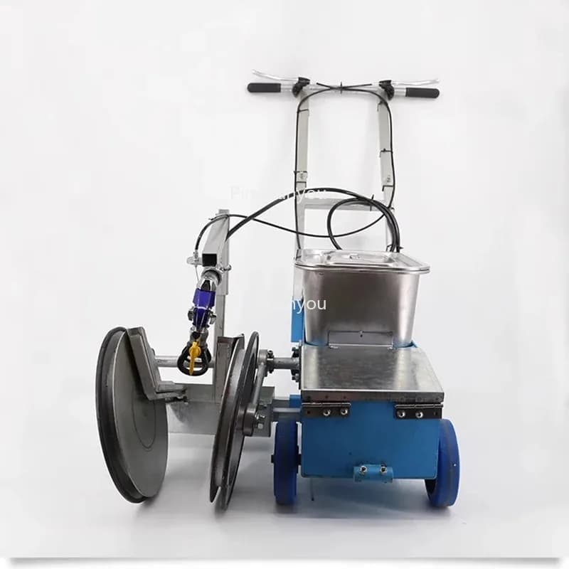 Manual Line Road Sprayer Machine for Highway Parking Space Painting Tool Cart