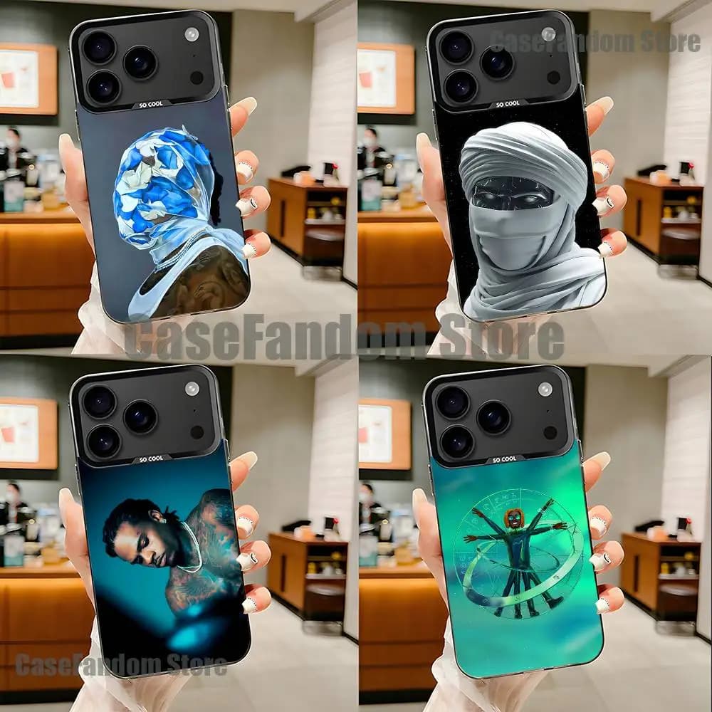 Gunna The Last Wun For iPhone 17,16,15,14,13,12,11,Pro,MAX,Plus Black Shockproof Candy Matte Cover