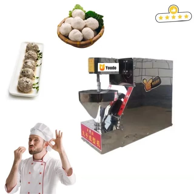 2025 Hot Sell Meatball Automatic Meatball Making Maker Machine Fish Ball Meat Ball Pre-Meat Product Making Machine