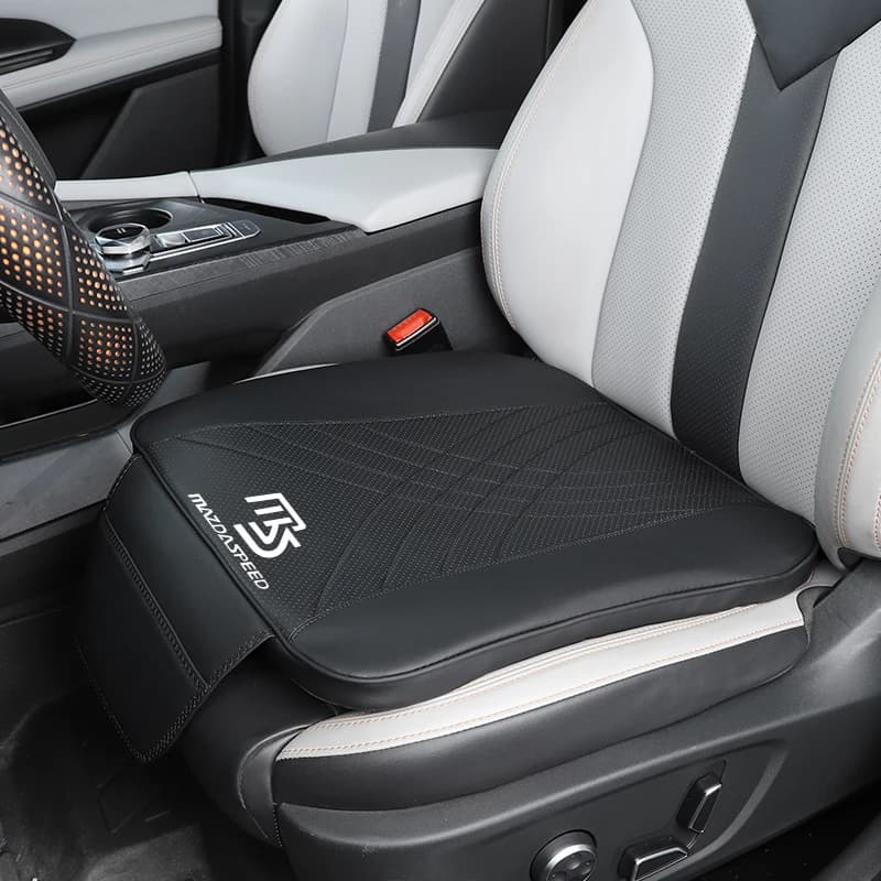 Car Seat Cushion Leather Anti-Slip Mat Seat Protector Cover Accessories For Mazda CX5 6 3 CX7 323 Axela Atenza Demio CX30 CX3