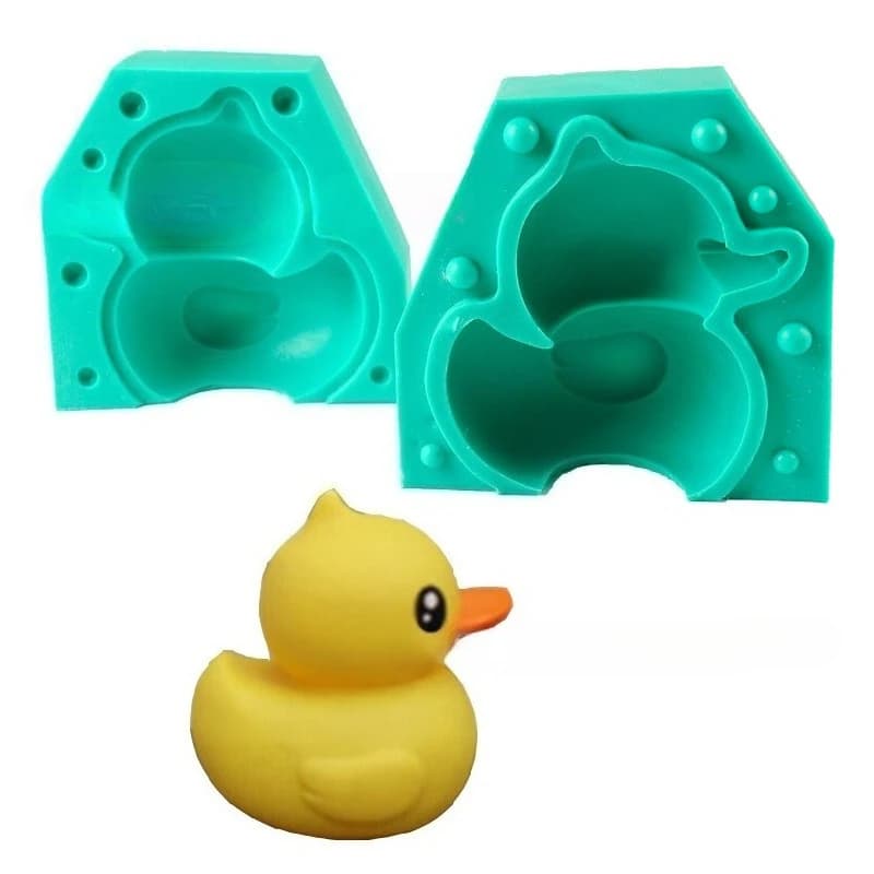 Little Yellow Duck Fondant Cake Mold DIY Chocolate Mold Duck Silicone Mold Fondant Kitchen Baking Tools Wholesale