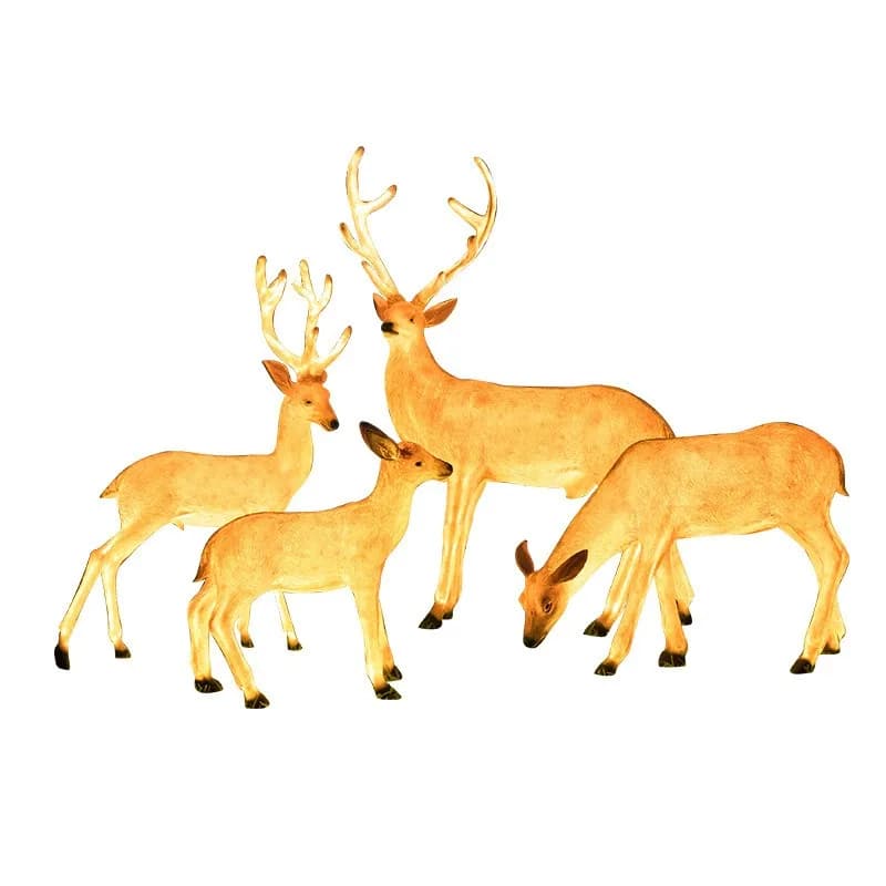 Animal modeling light Garden lighting Sika deer Elk landscape light y