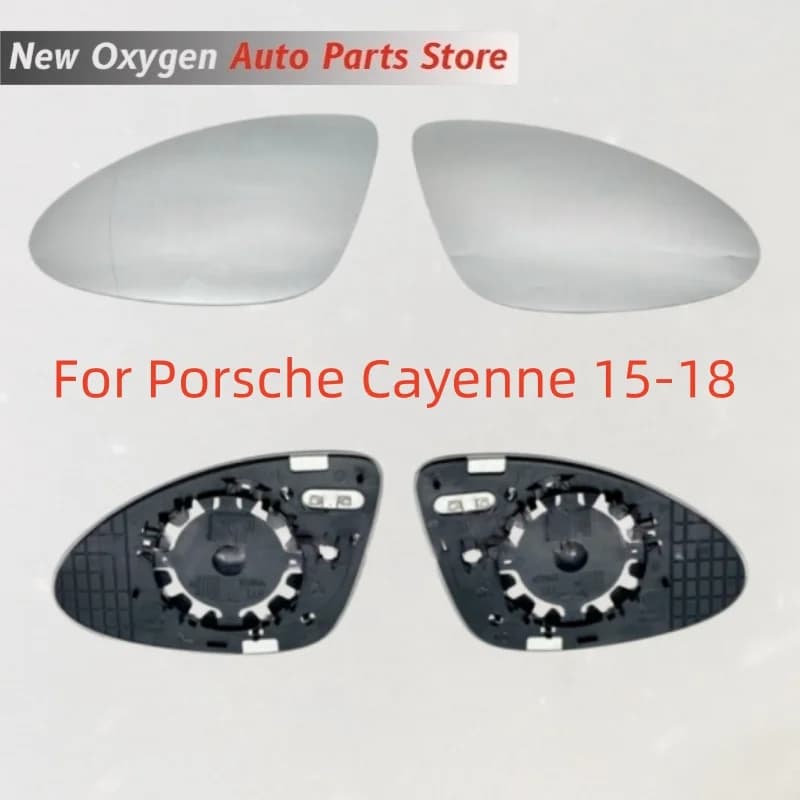 For Porsche Cayenne 15-18 models have heated rear view mirror lenses and rearview mirror glass