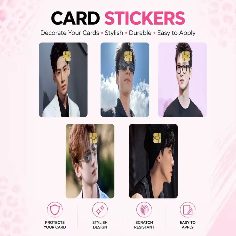 Bai jingting High‑Res Game Chip Decals Credit Card Mini Waterproof Vinyl Ornament Useful Gift