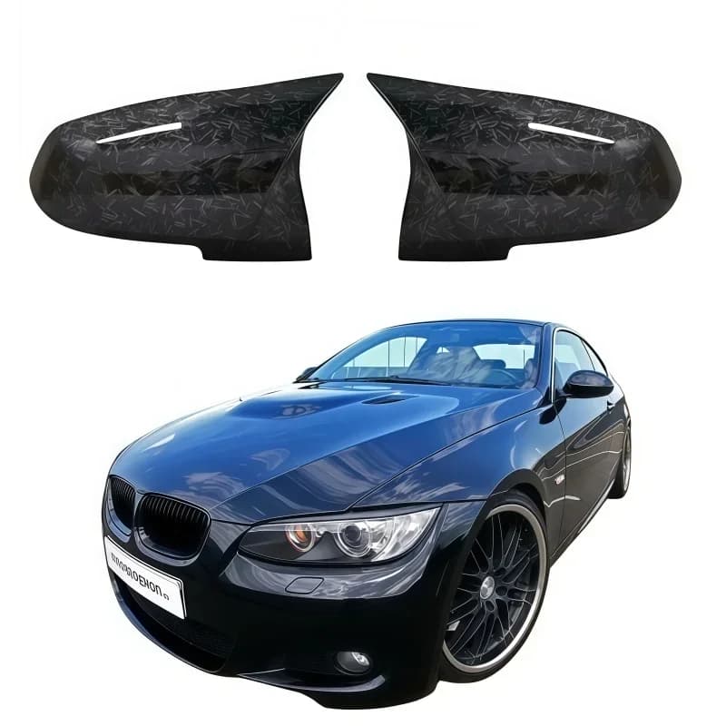 For BMW 1 2 3 4  X  M i Series F20 F36 X1 118i 2012 - UP 320i 328i 335i M3 M4 Look Replacement style Carbon Fiber Mirror Cover