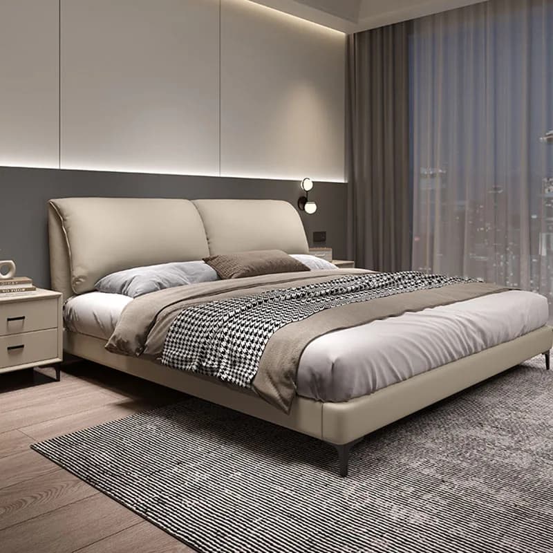 Double Loft Bed Queen Wooden Beauty European Princess Luxury Girls Safe Bed Sleeping Modern Letto Matrimoniale Home Furniture