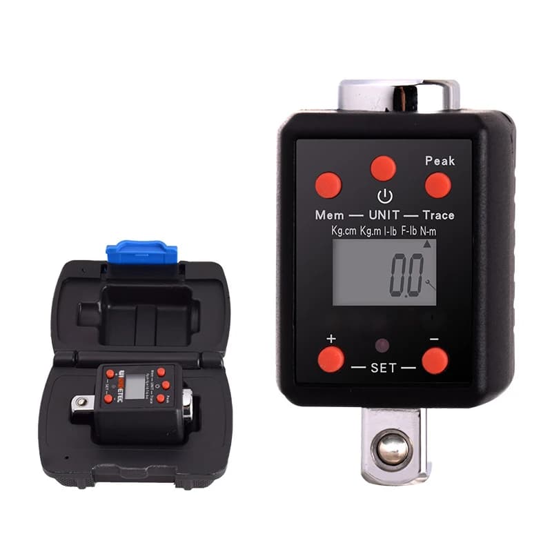 High Precision Digital Torque meter Torque Wrench 0.3-1000Nm 1/4" 1/2" 3/8" 3/4" Adjustable Drive Preset Torque Adapter