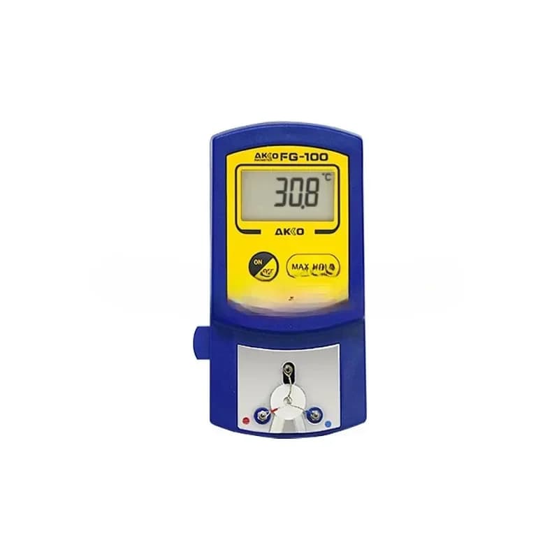 Thermometer, Electric Soldering Iron Measuring Thermometer Welding Head Soldering Iron Head Calibration Thermometer