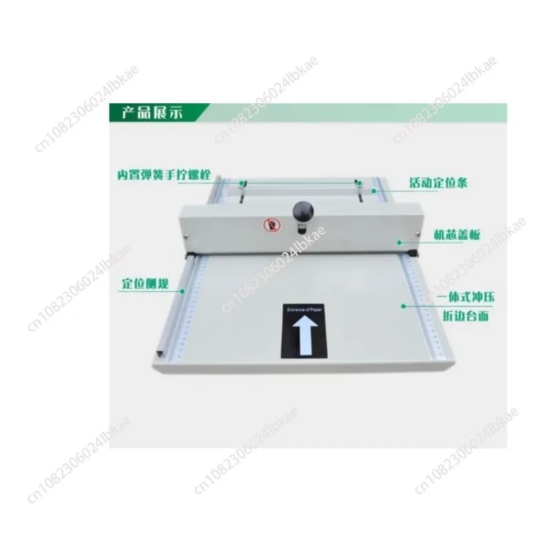 Manual creasing machine creasing binding photos documents and invitations stapler Binding Machine Office Electronics