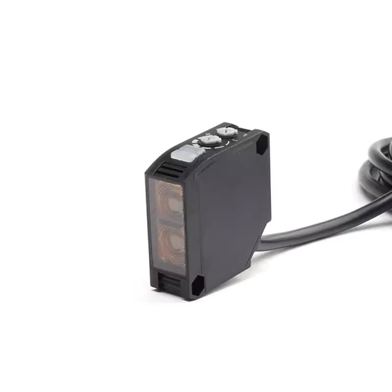 Square photoelectric switch sensor E3JK Sn 30cm to 10M 12 to 24V DC 220V AC  Photoelectric sensor