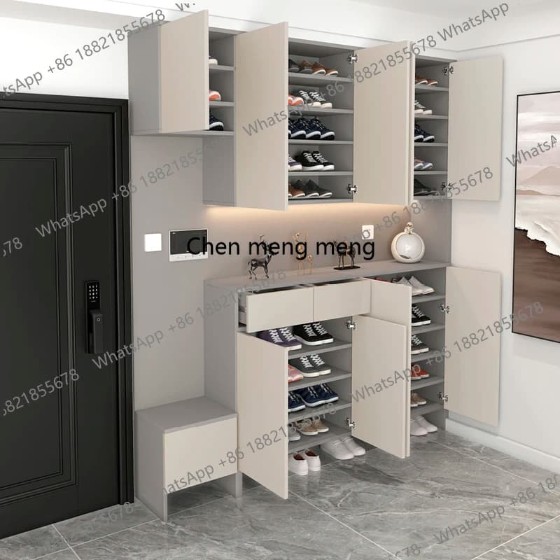 Shoe Drawers Living Room Cabinets Decor Filing Organizer Display Cabinets China Luxury Wood Cajonera Chinese Style Furniture