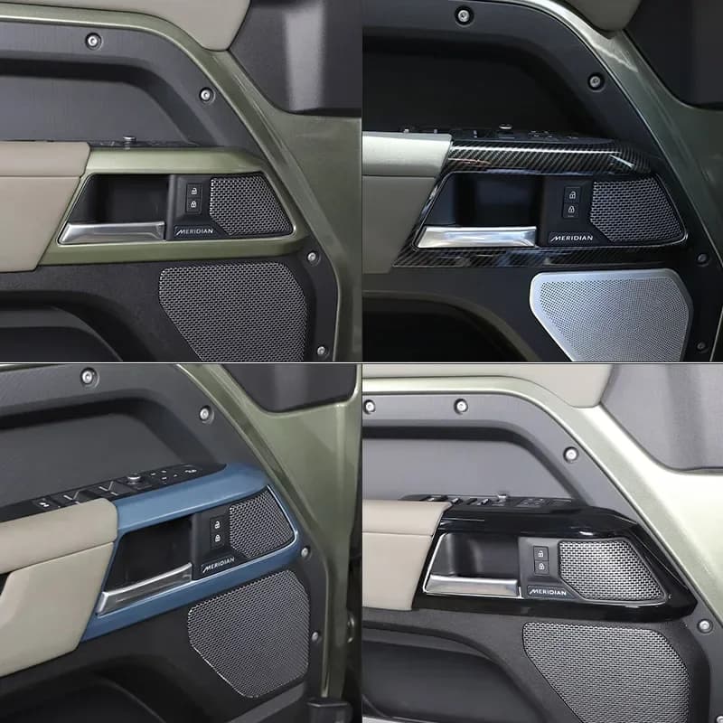 For 2020-2024 Land Rover Defender 90 110 car styling car inner handle frame inner door bowl sticker car decoration accessories