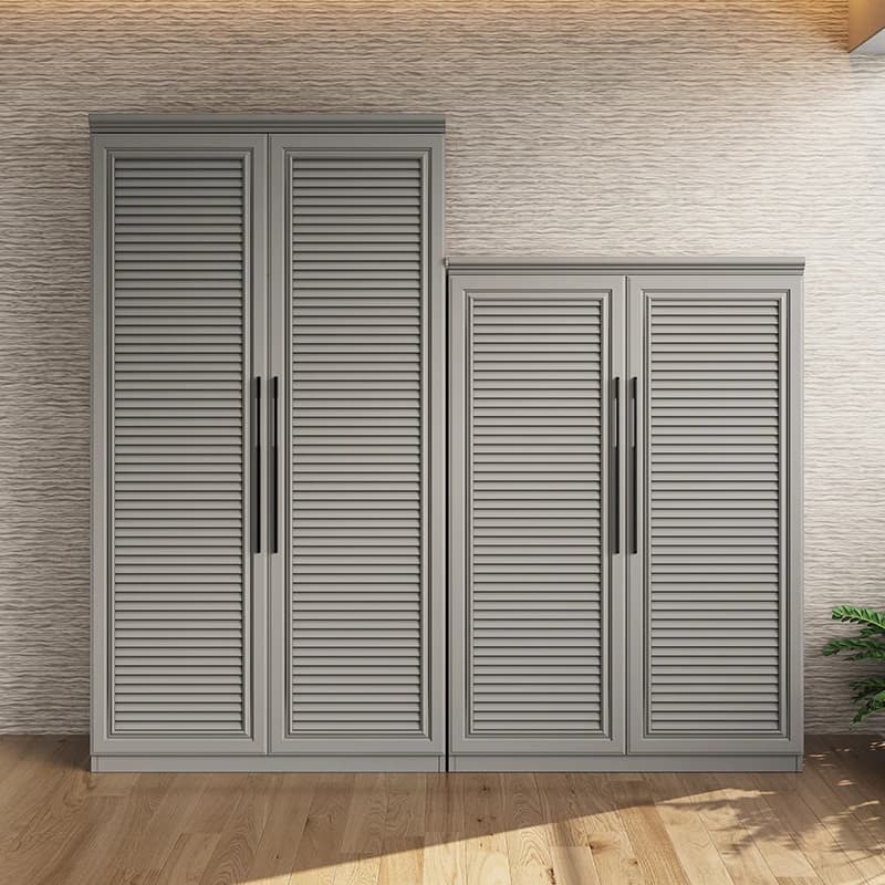 Outdoor Balcony All Aluminum Storage Sundries Cabinet Villa Outdoor Shoe Cabinet Home Door Waterproof Sunscreen Rainproof