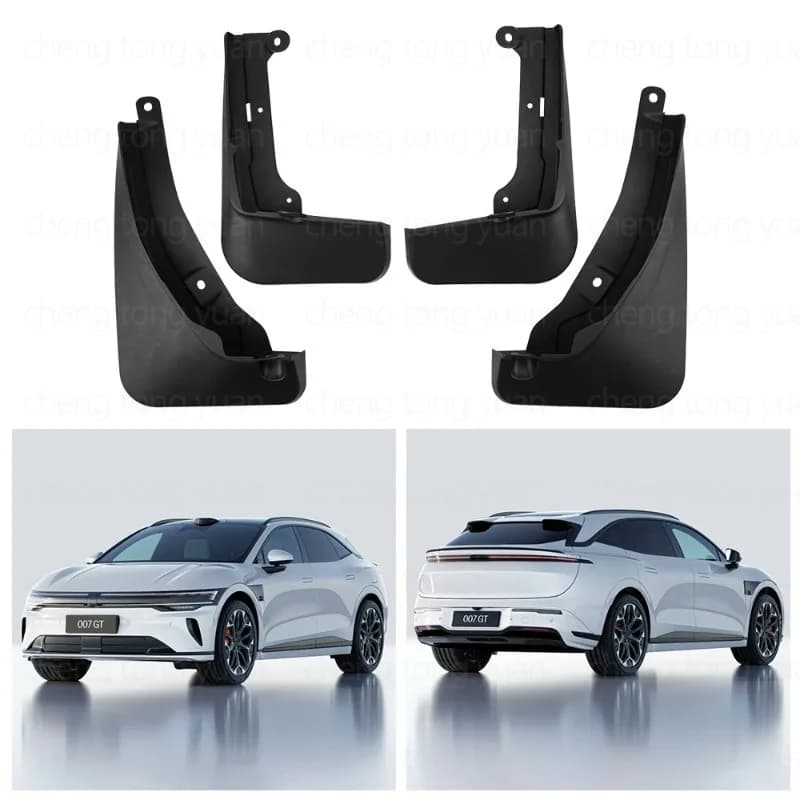 Mudguards For Zeekr 007GT 7GT 2025 Wagon 4Pcs Front Rear Mud Flaps Splash Guards EV Wagon Wheel Fender Protector Car Mod Parts