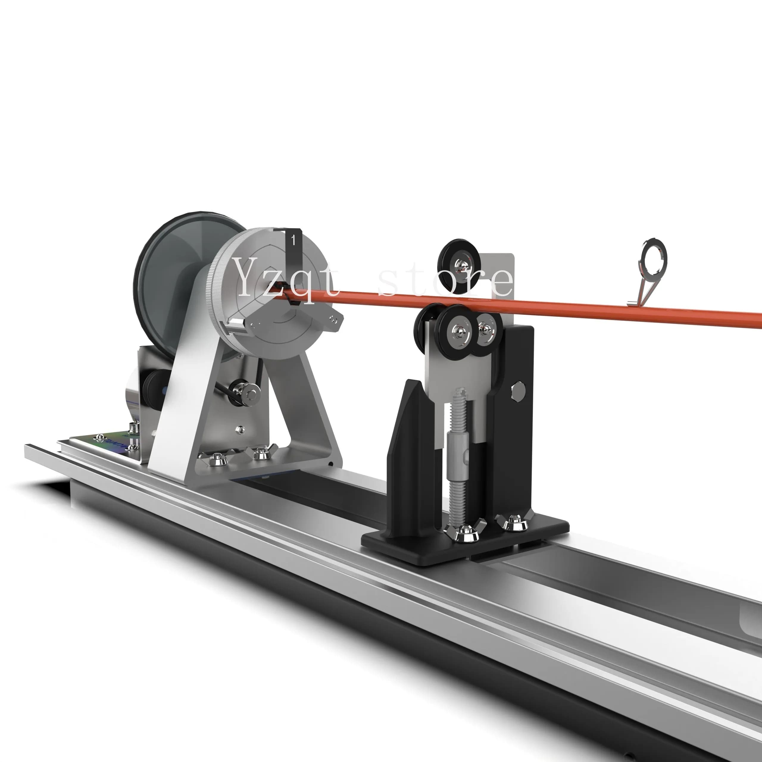 Multi-function machine for repairing fishing rod with forward and reverse adjustment