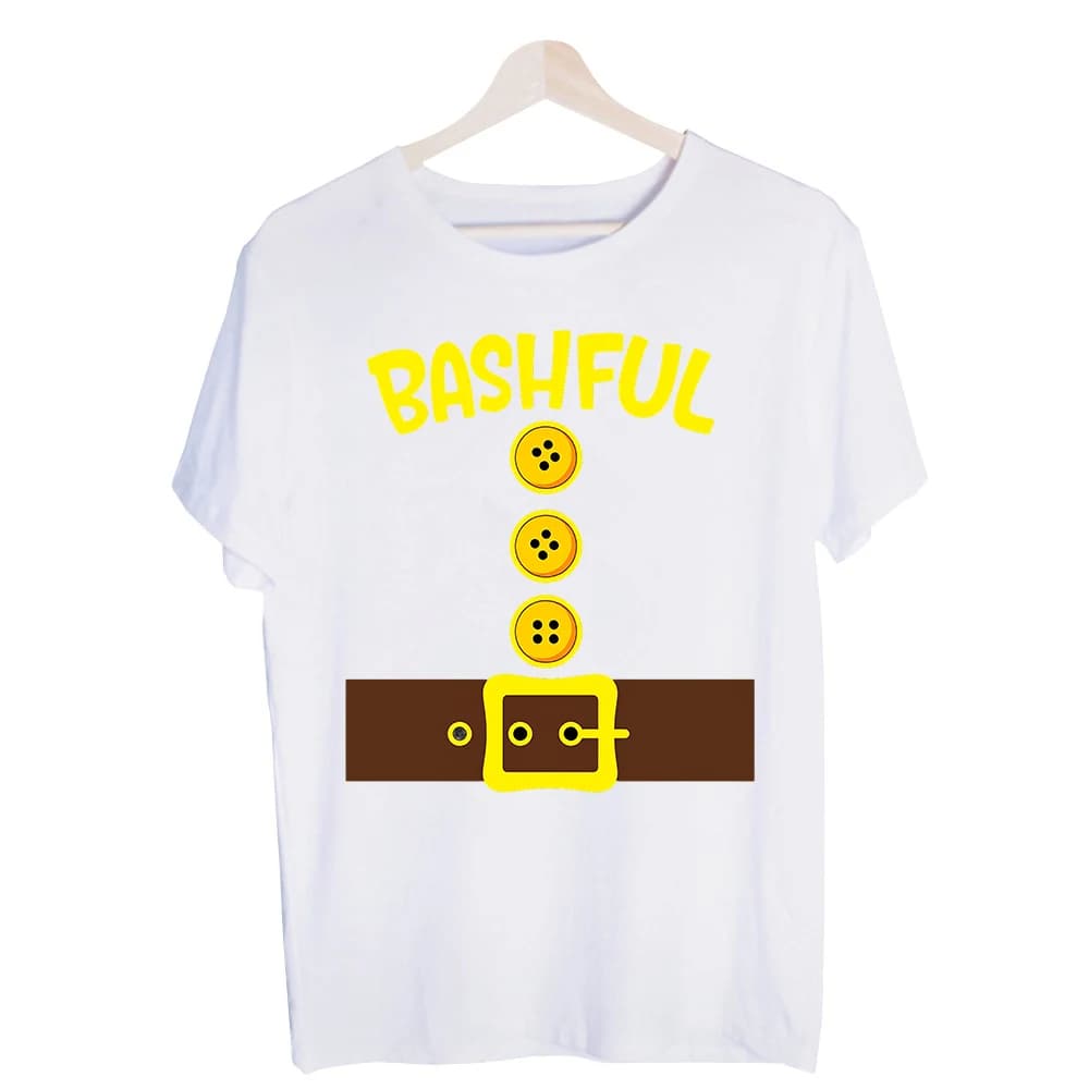 Men's Bashful Letter Print Graphic Tee, Short Sleeve Crew Neck T-Shirt for Casual Daily Wear