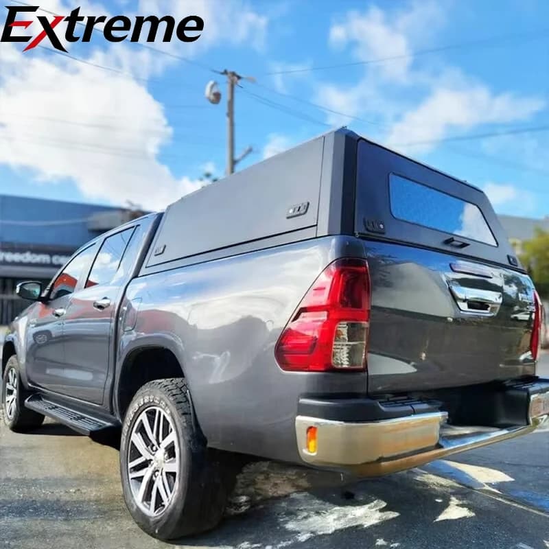 4X4 Pickup Truck Canopy Camper Tonneau Cover for 2022 Tacoma Durable Easy Installation Hardtop Aluminum Alloy