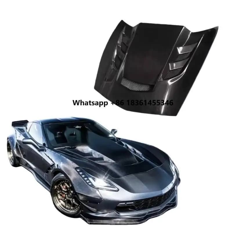 High-Quality Carbon Fiber Hood For  Corvette C7 Z06