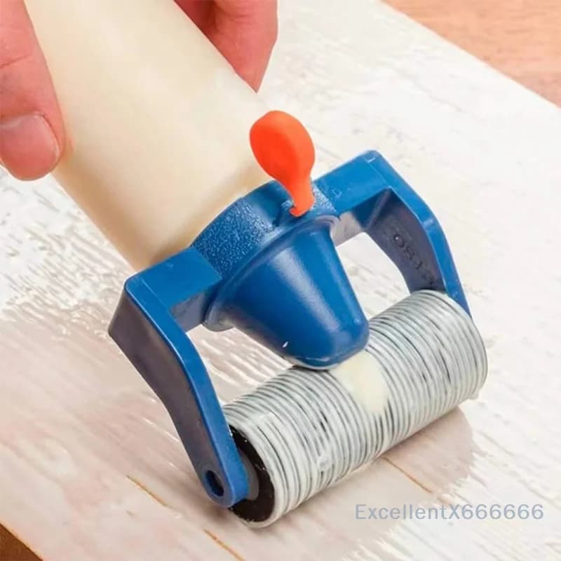 8oz Glue Container Dispense Plastic Applicator Bottle For Woodworking Painting DIY Tool Wood Glue Roller Bottle Set