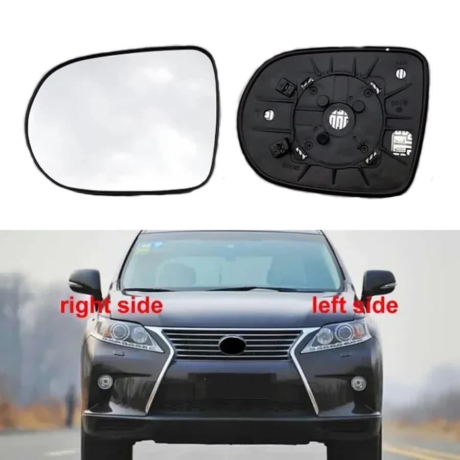 Car Mirrors For Lexus RX RX270 RX350 RX450 2009-2014 Auto Side Rearview Mirror Glass Rear View Mirrors Lens with Heating