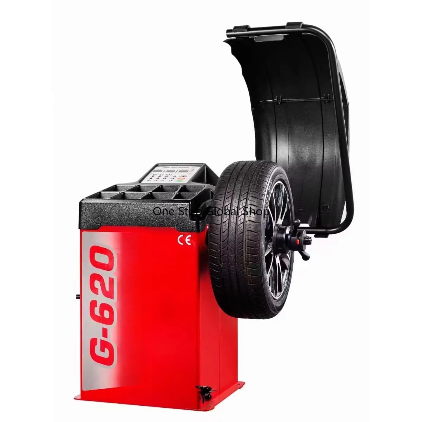 Skoll Model 620 Automatic Wheel Balancers 12"-24" 1g Accuracy 200rpm for Automotive Tire Balancing Machines