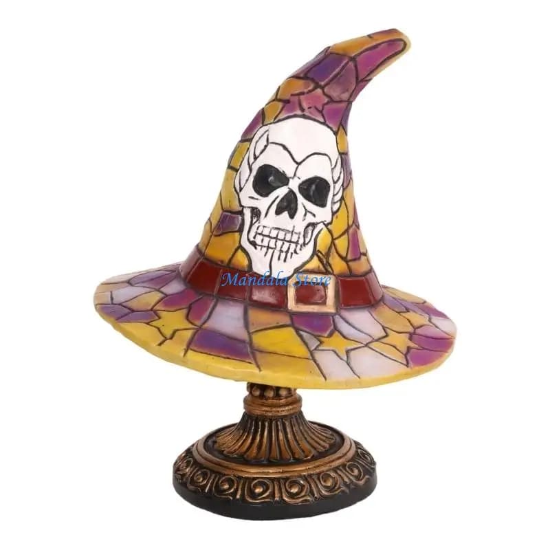 U2JC Halloween USB Accent Lighted Display Ornament for Shelves and Desks, Warm Seasonal Lamp for Entry Tables and Parties