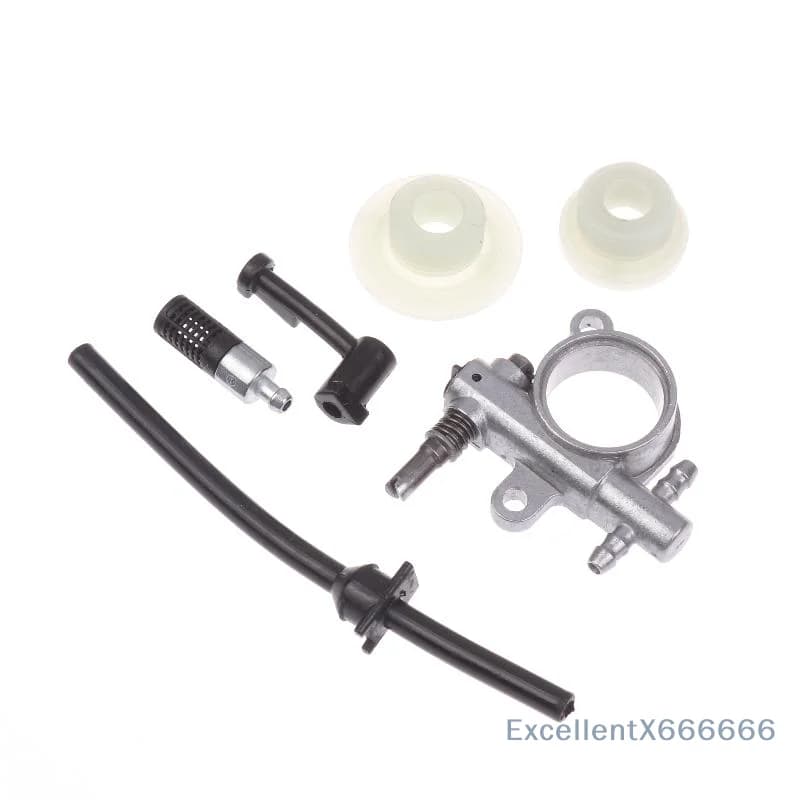 For 25CC 2500 Chainsaw Oil Pump Line Hose Kit With Integrated Endless Screw