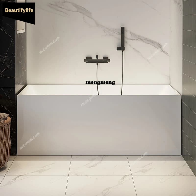 Small apartment Thin edge Internet celebrity Small square cylinder Multi-size homestay Home fully enclosed Japanese bath D80