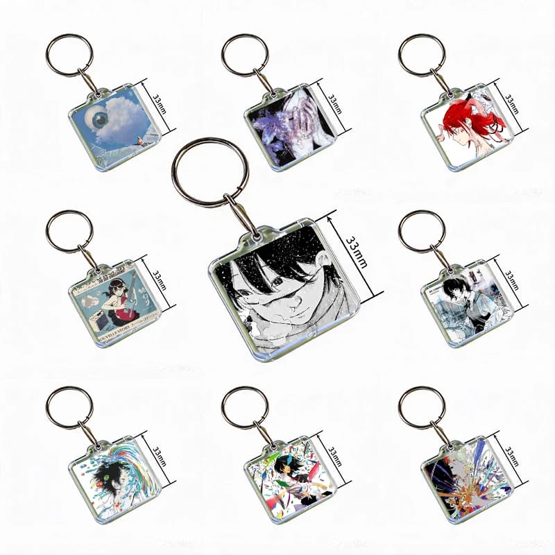 M-Mass Of Fermenting Dregs Keychain Handmade Hanging Ornaments for Clothes Backpack Decoration Accessories Gifts with Friends