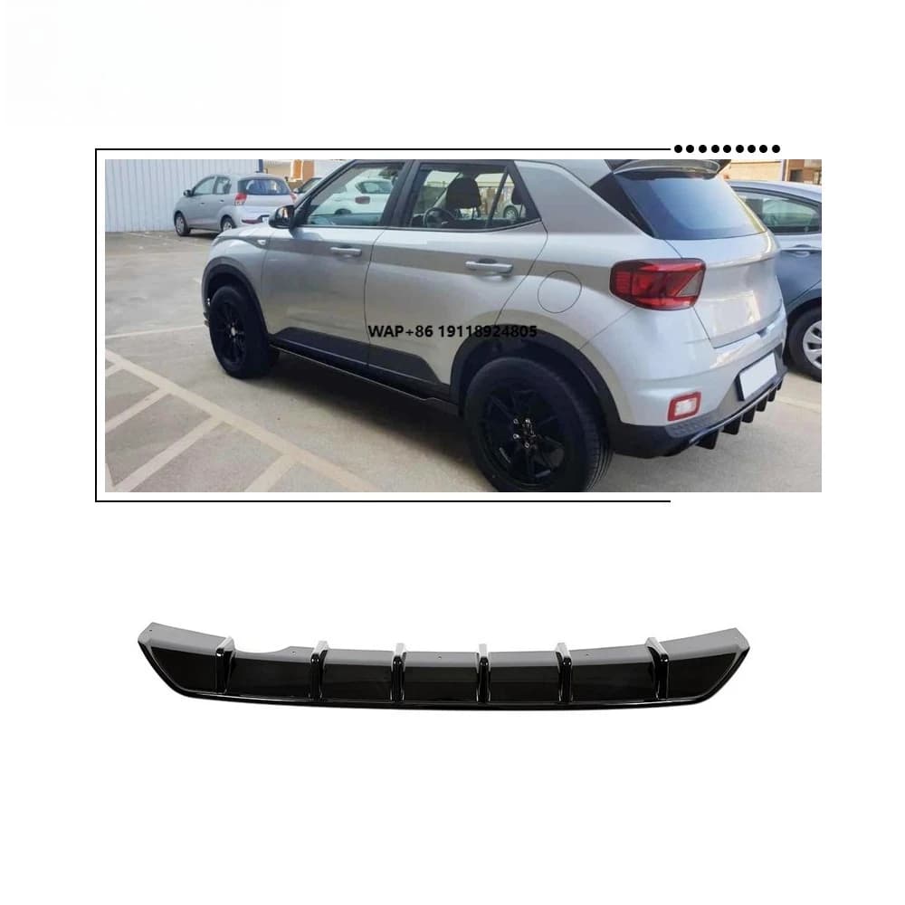 FRP Car Rear Bumper Diffuser for  Venue Sport 2020