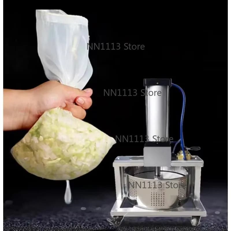 Stainless Steel Garlic Paste Grinder Machine with Honey Wax Press Extractor Mesh for Home Kitchen Use